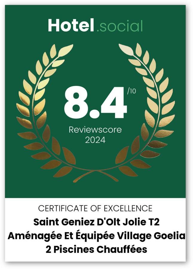 Saint Geniez D'Olt Jolie T2 Amenagee Et Equipee Village Goelia 2 Piscines Chauffees Eksteriør bilde
